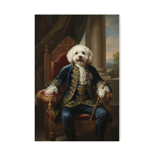 Turn Your Pet Into a Regal Prince like Masterpiece With a LIVE Preview
