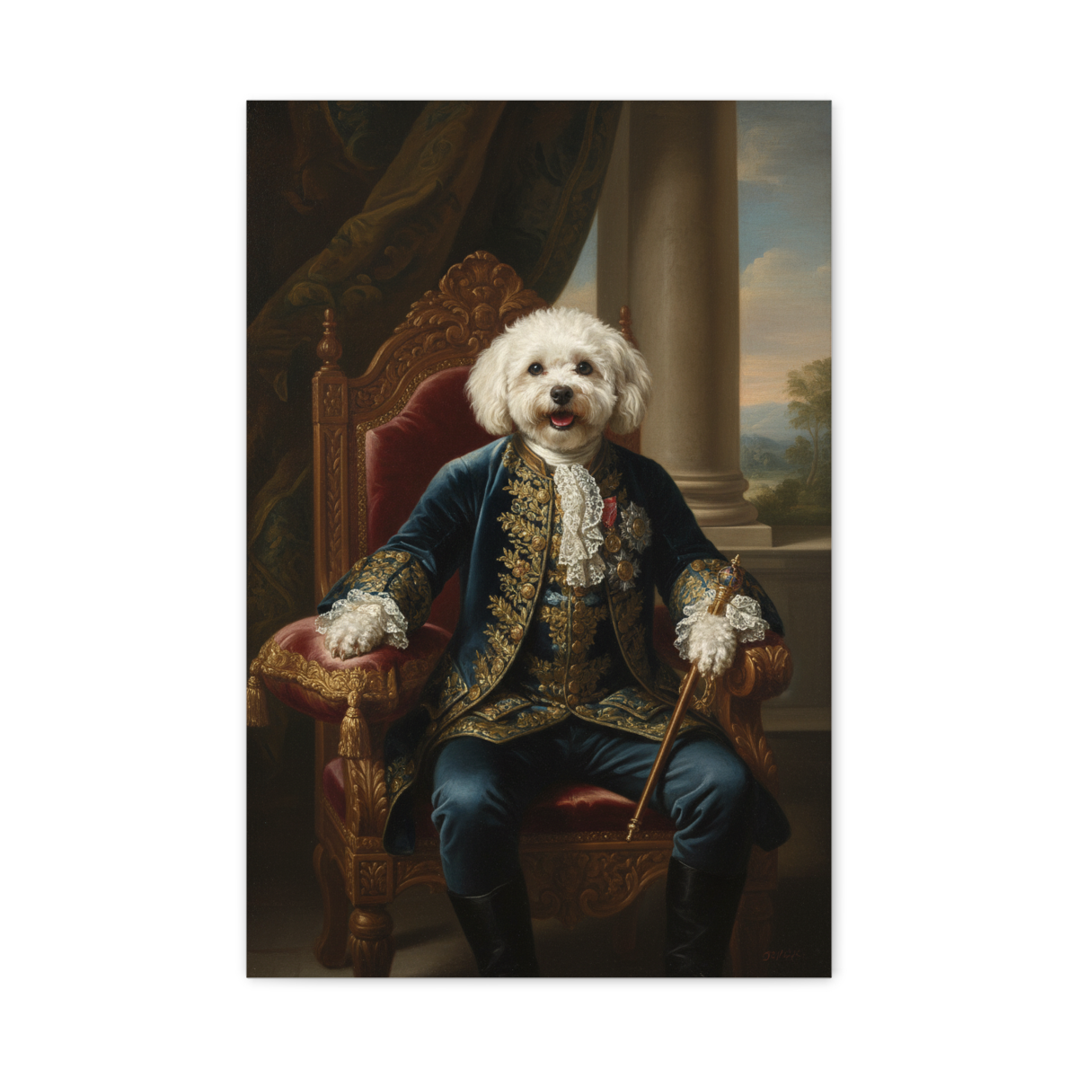 Turn Your Pet Into a Regal Prince like Masterpiece With a LIVE Preview