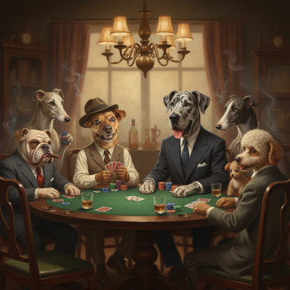 Turn Your Pet Into a Poker Play Masterpiece — With a LIVE Preview