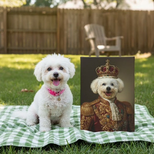 Turn Your Pet Into a Regal King like Masterpiece With a LIVE Preview