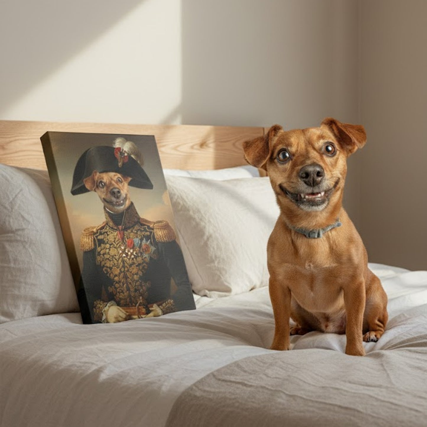 Turn Your Pet Into a Regal Napoleon like Masterpiece With a LIVE Preview