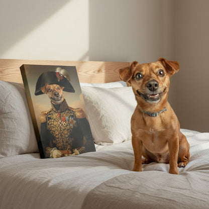 Turn Your Pet Into a Regal Napoleon like Masterpiece With a LIVE Preview