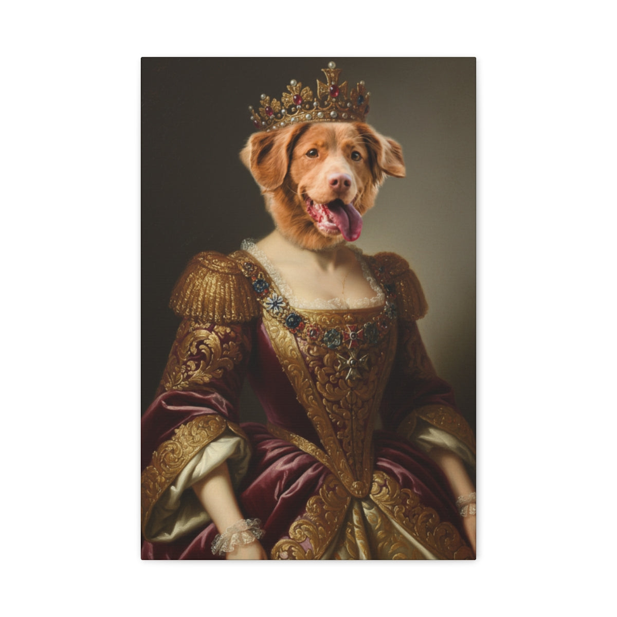 Turn Your Pet Into a Regal Queen Like Masterpiece With a LIVE Preview