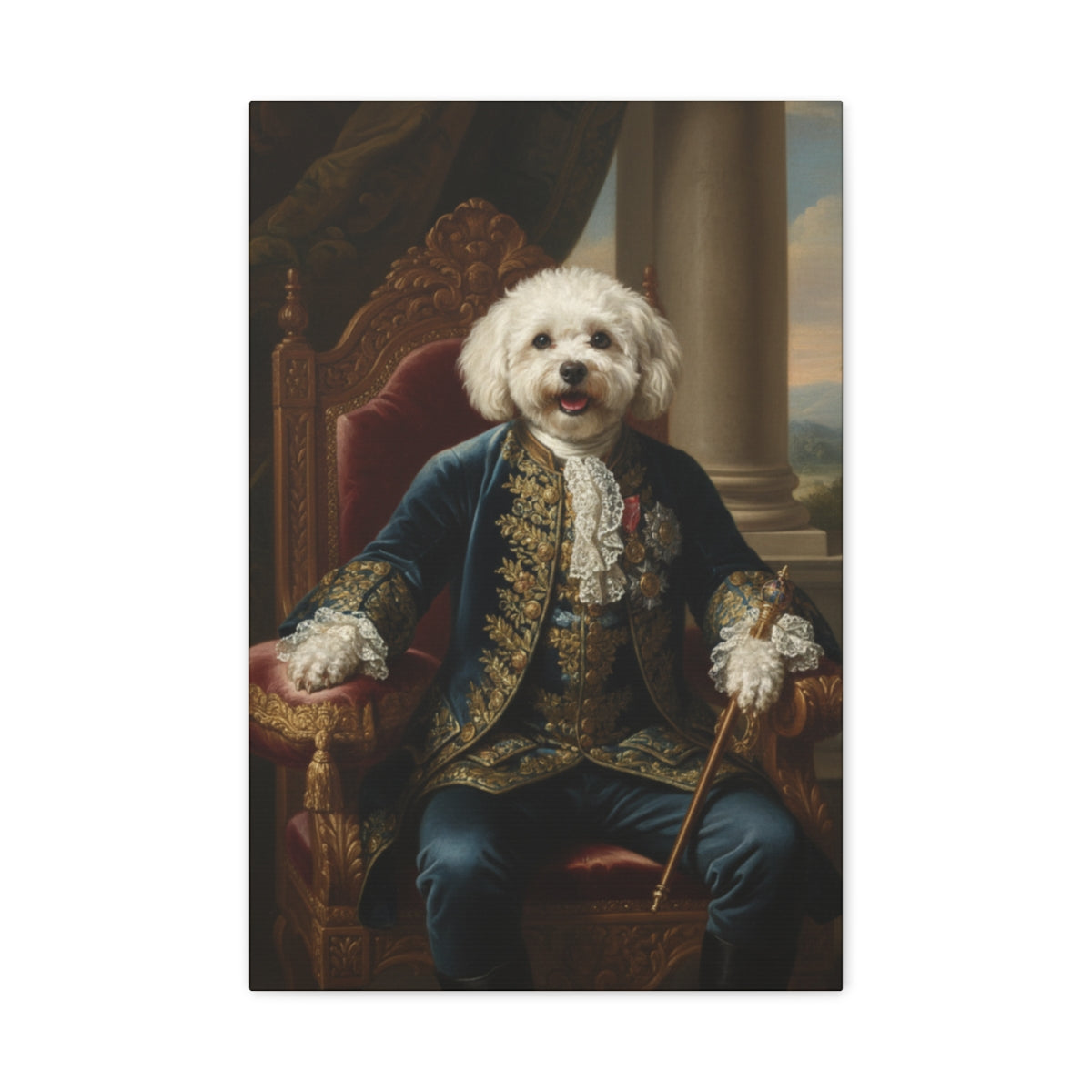 Turn Your Pet Into a Regal Prince like Masterpiece With a LIVE Preview
